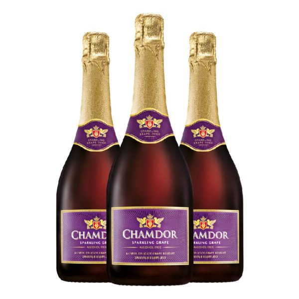 Chamdor Sparkling Red Grape – Pack